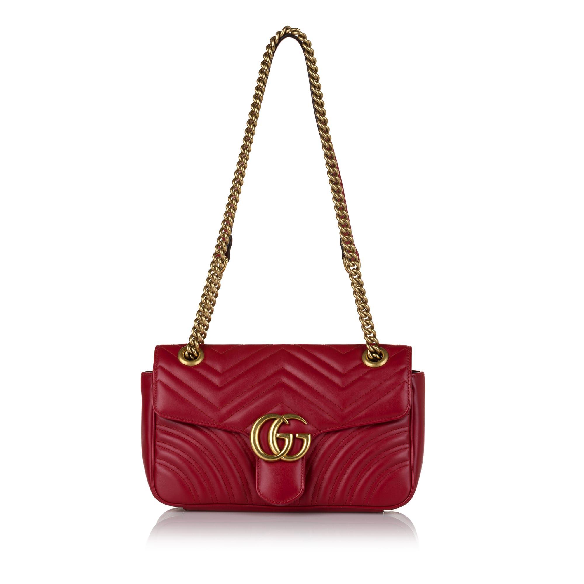 Gucci Gg Marmont Matelasse Leather Crossbody Bag, ONESIZE