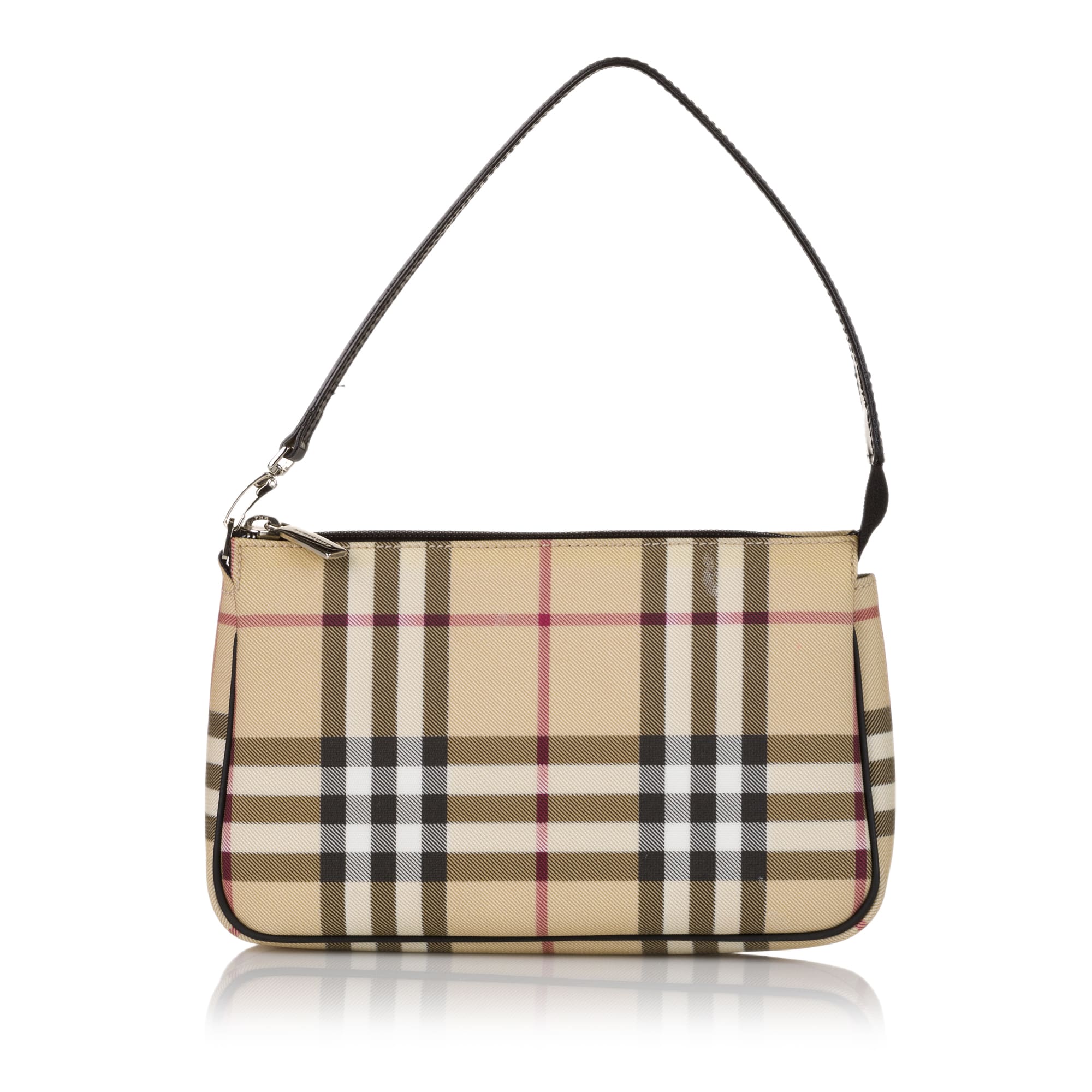 Burberry House Check Baguette, ONESIZE, beige