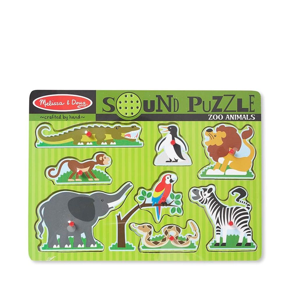 Pussel med ljud, Animals Sound Puzzle