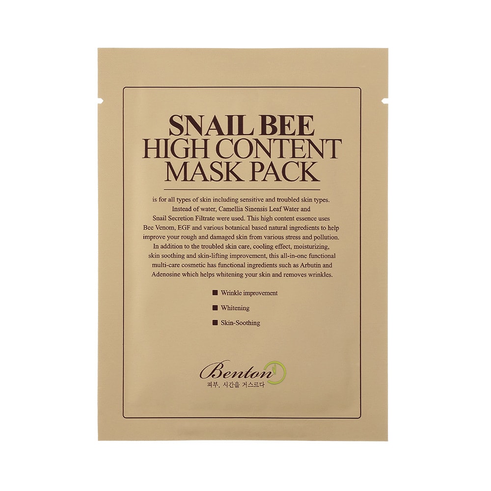 Snail Bee High Content Mask 1 st, 1 ST