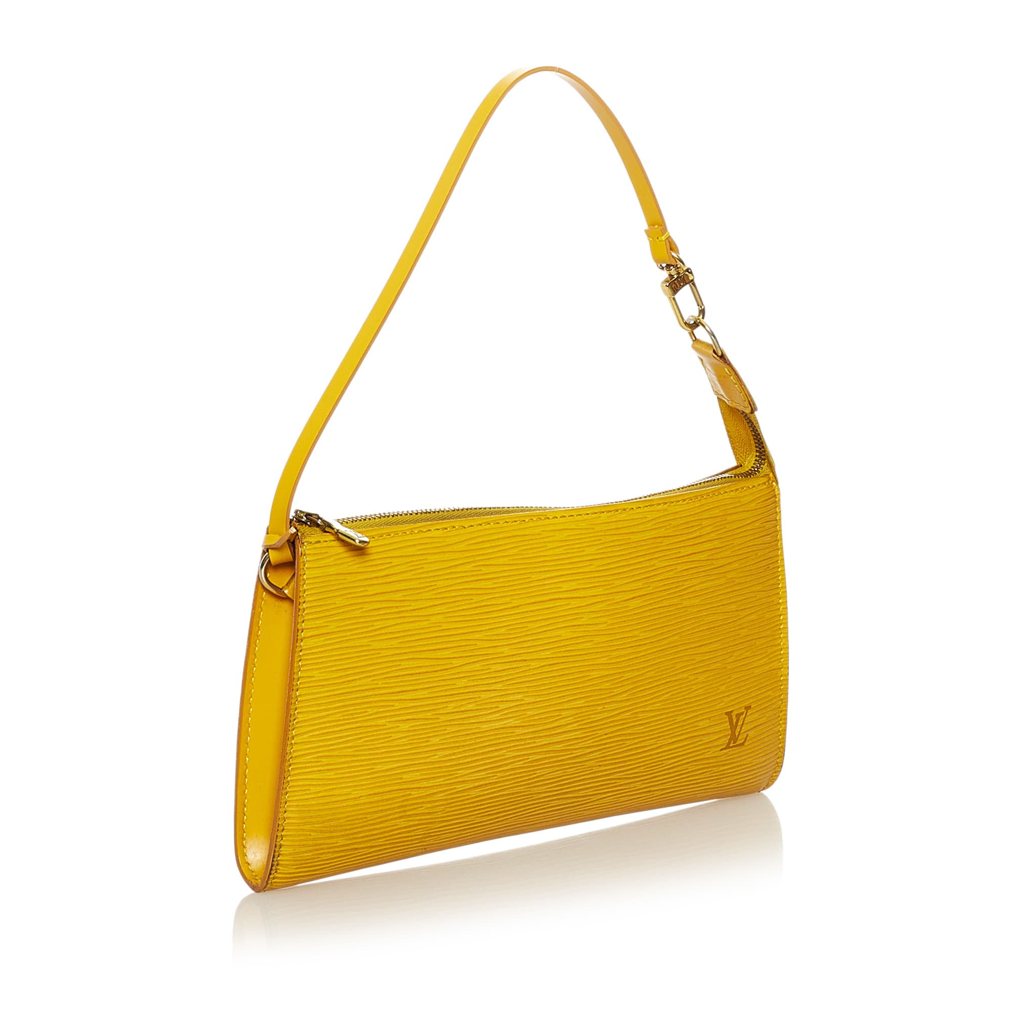 Louis Vuitton Epi Pochette Accessoires, ONESIZE, yellow