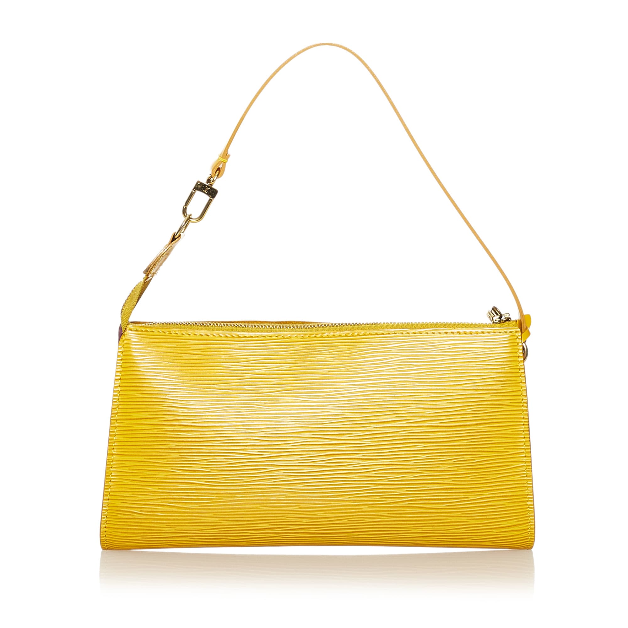 Louis Vuitton Epi Pochette Accessoires, ONESIZE, yellow