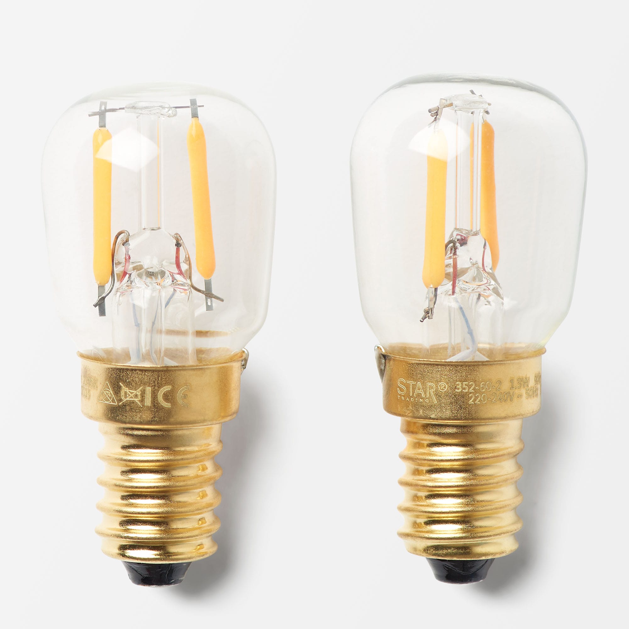 2-pack LED-lampa Soft Glow från Star trading