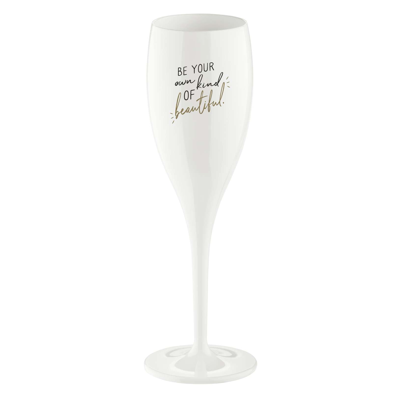 Champagneglas 100ml 6-pack Be Your Own Kind Of Beautiful från Koziol