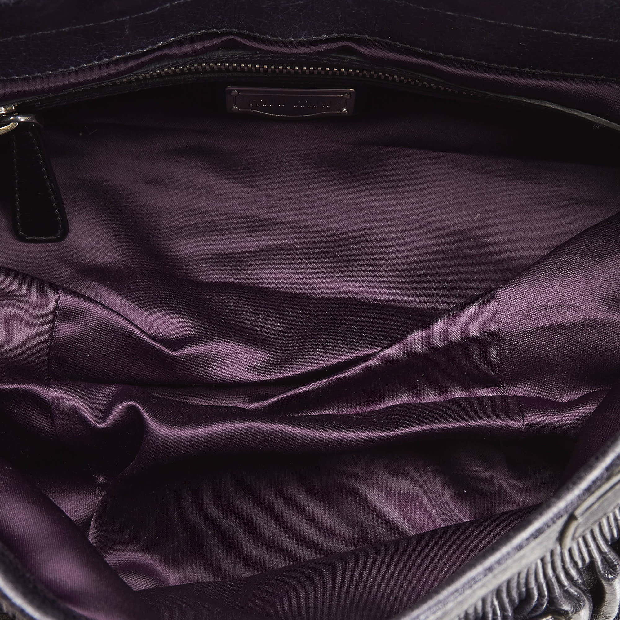 Miu Miu Leather Handbag, ONESIZE, black