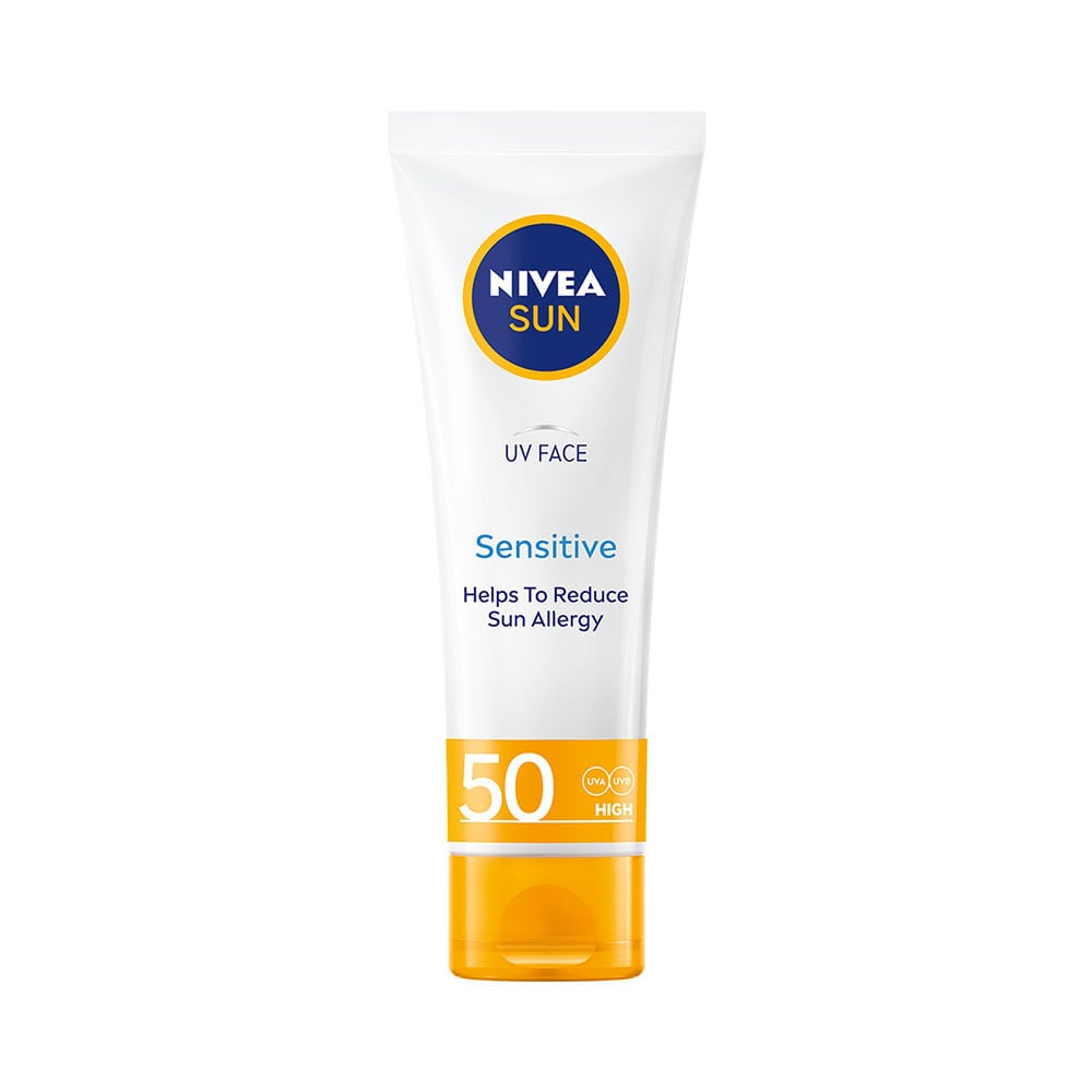 UV Face Soothing Sensitive Cream SPF 50, 50 ML