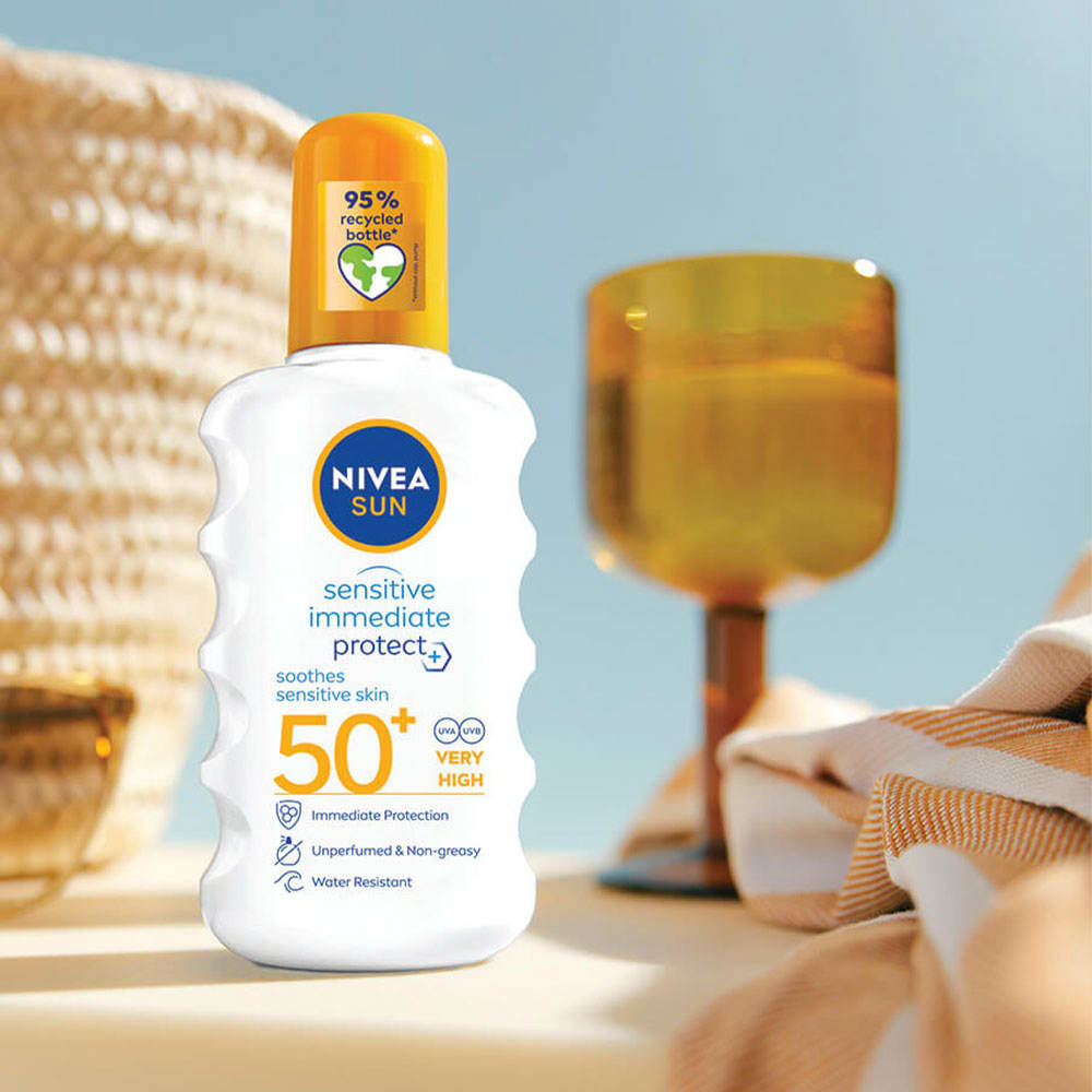 Sensitive Immediate Protect Soothing Sun Spray SPF 50+, 200 ML