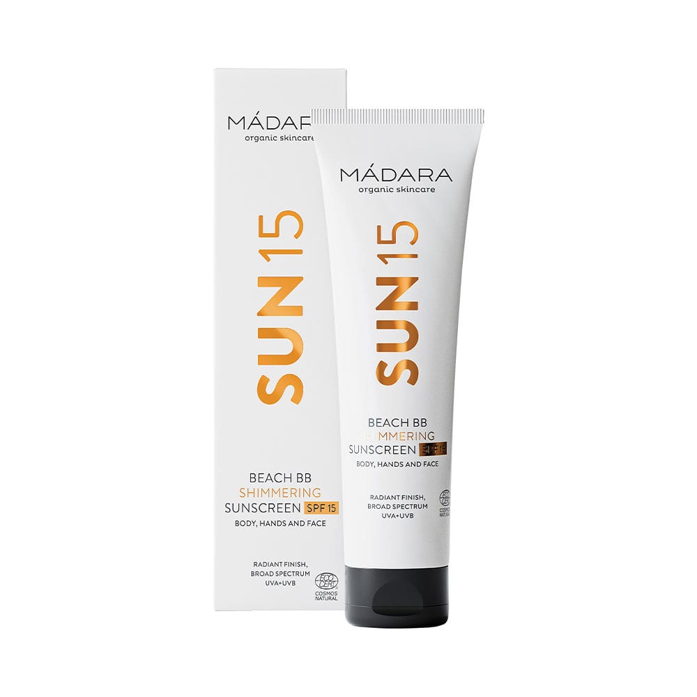 Beach BB Shimmering Sunscreen SPF15 Solskydd I 100 ML Fr n M dara hlens