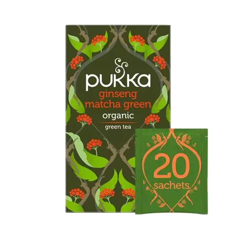 Ginseng Matcha Green Te från Pukka