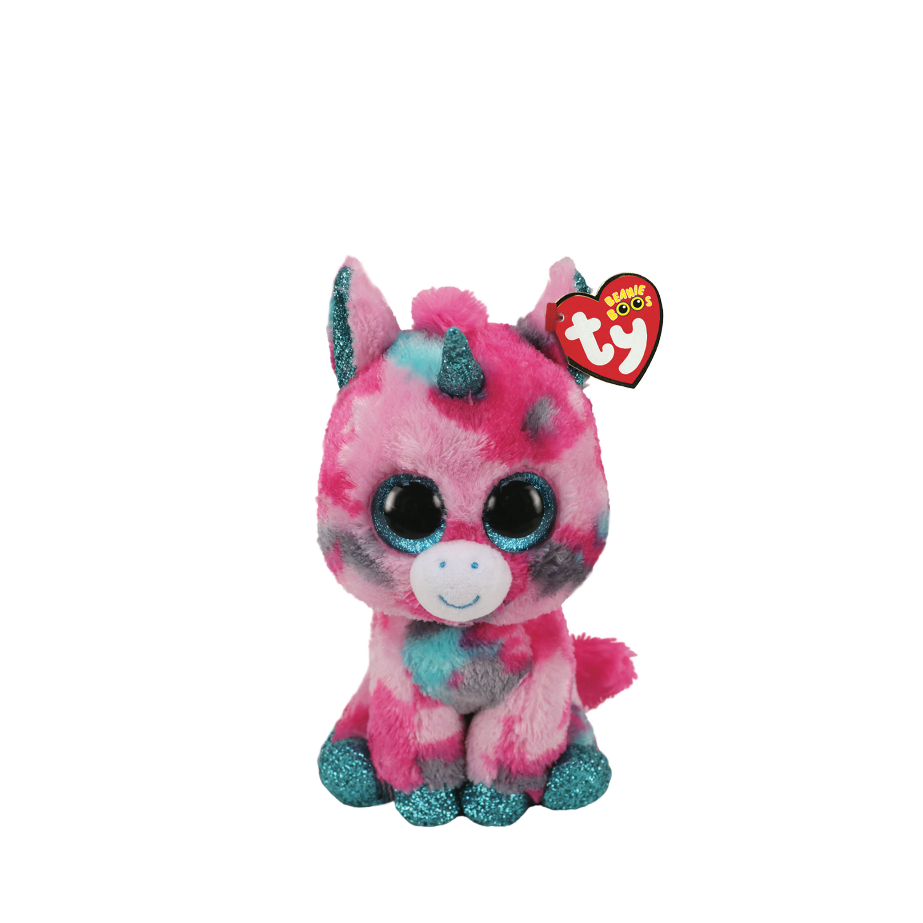 Beanie Boos GUMBALL - unicorn pink/aqua från TY
