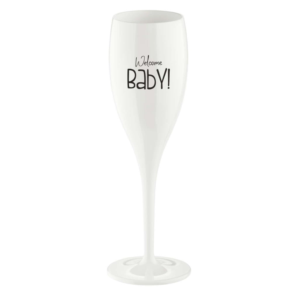 Cheers No. 1 Champagneglas 100 Ml Welcome Baby 6-pack från Koziol