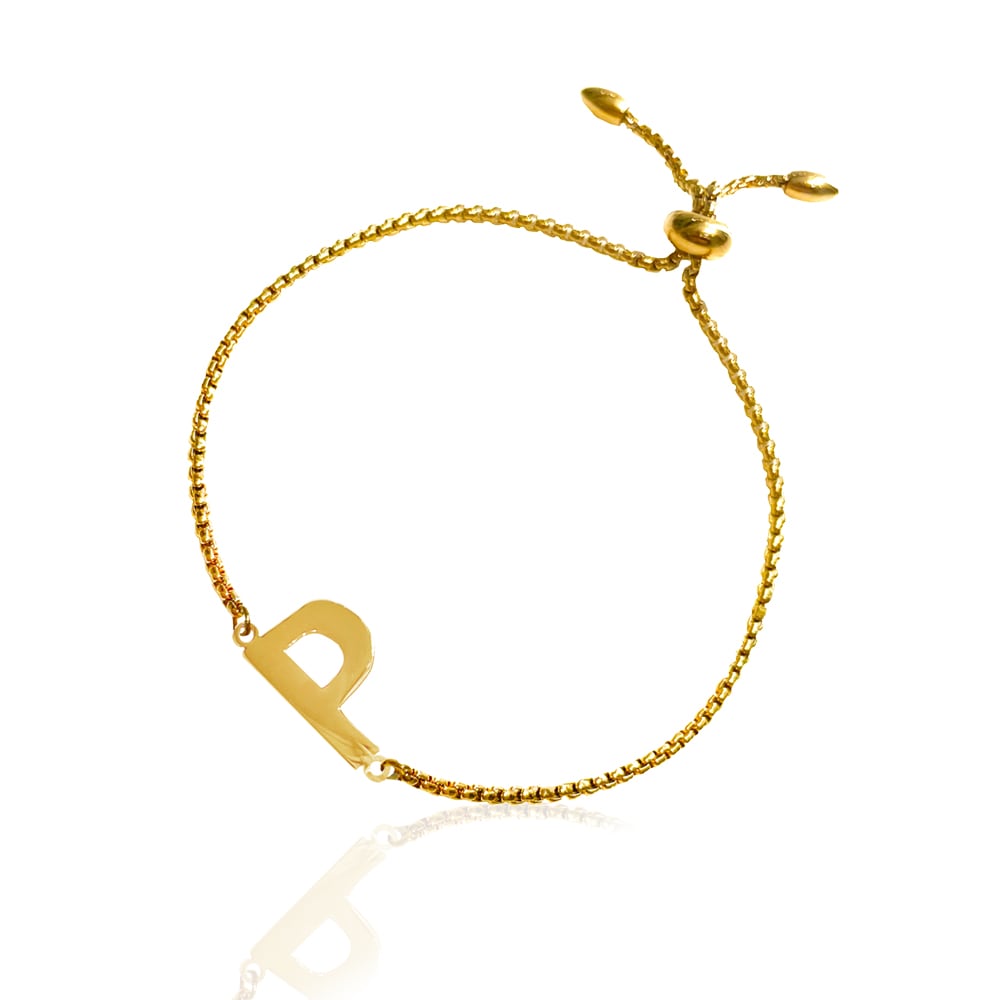 New Identity Bracelet D Gold från IOAKU By Fanny Ek