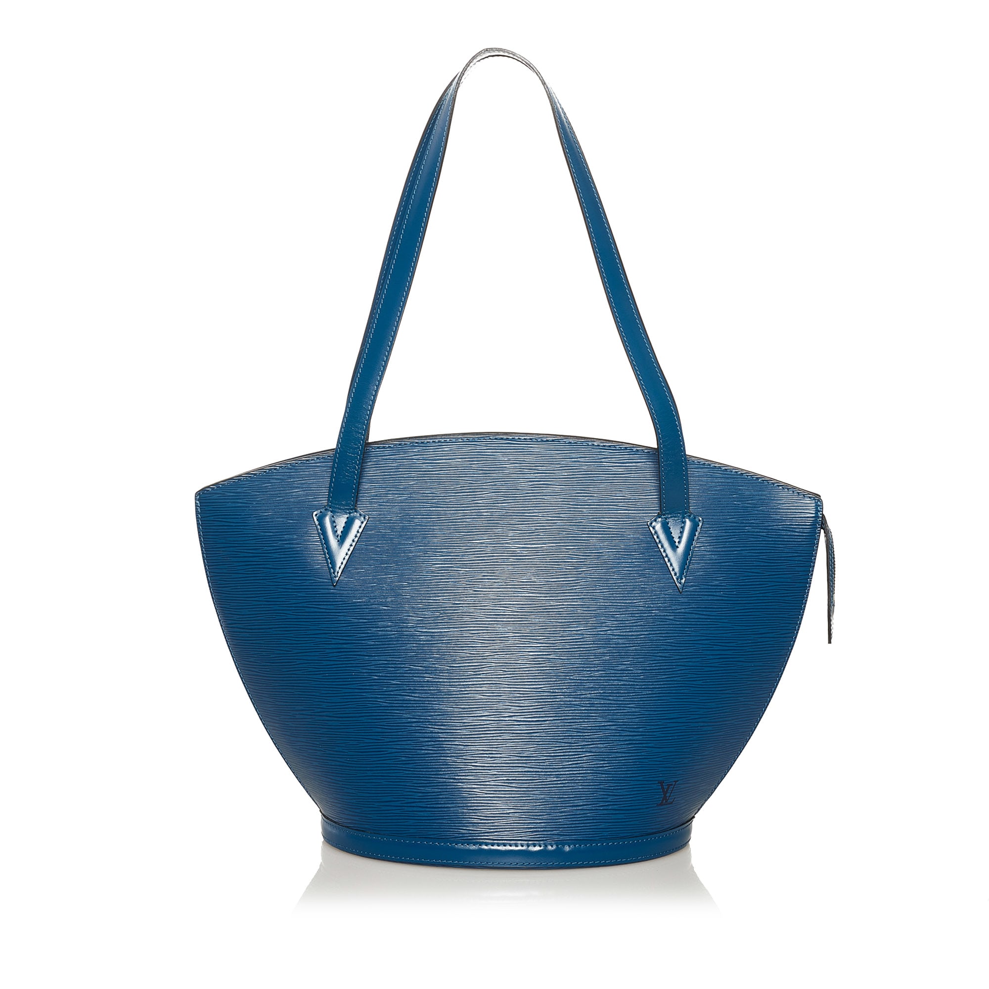 Louis Vuitton Epi Saint Jacques Gm Long Strap, ONESIZE, blue