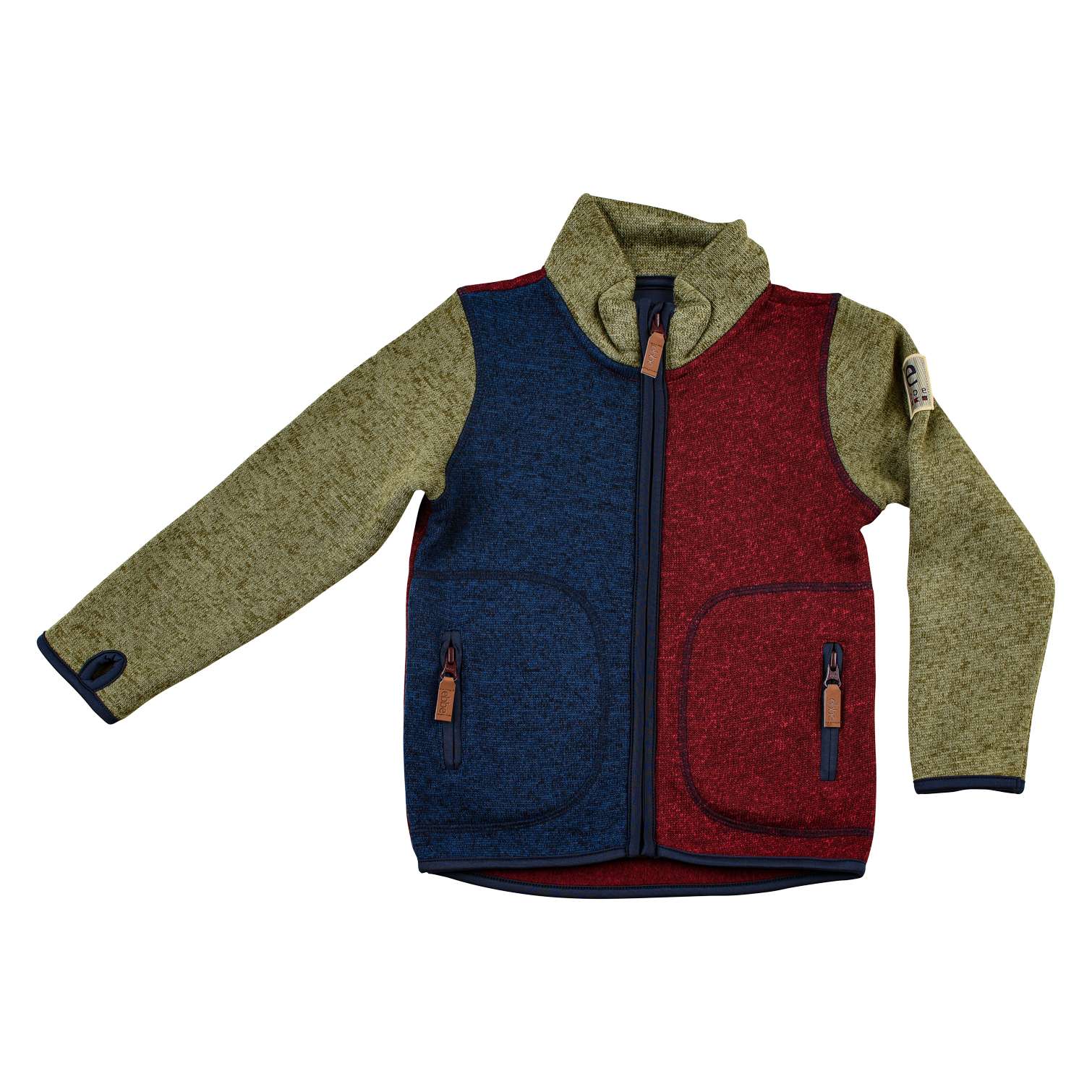 Mossa Knit Fleece Jacket från ebbe