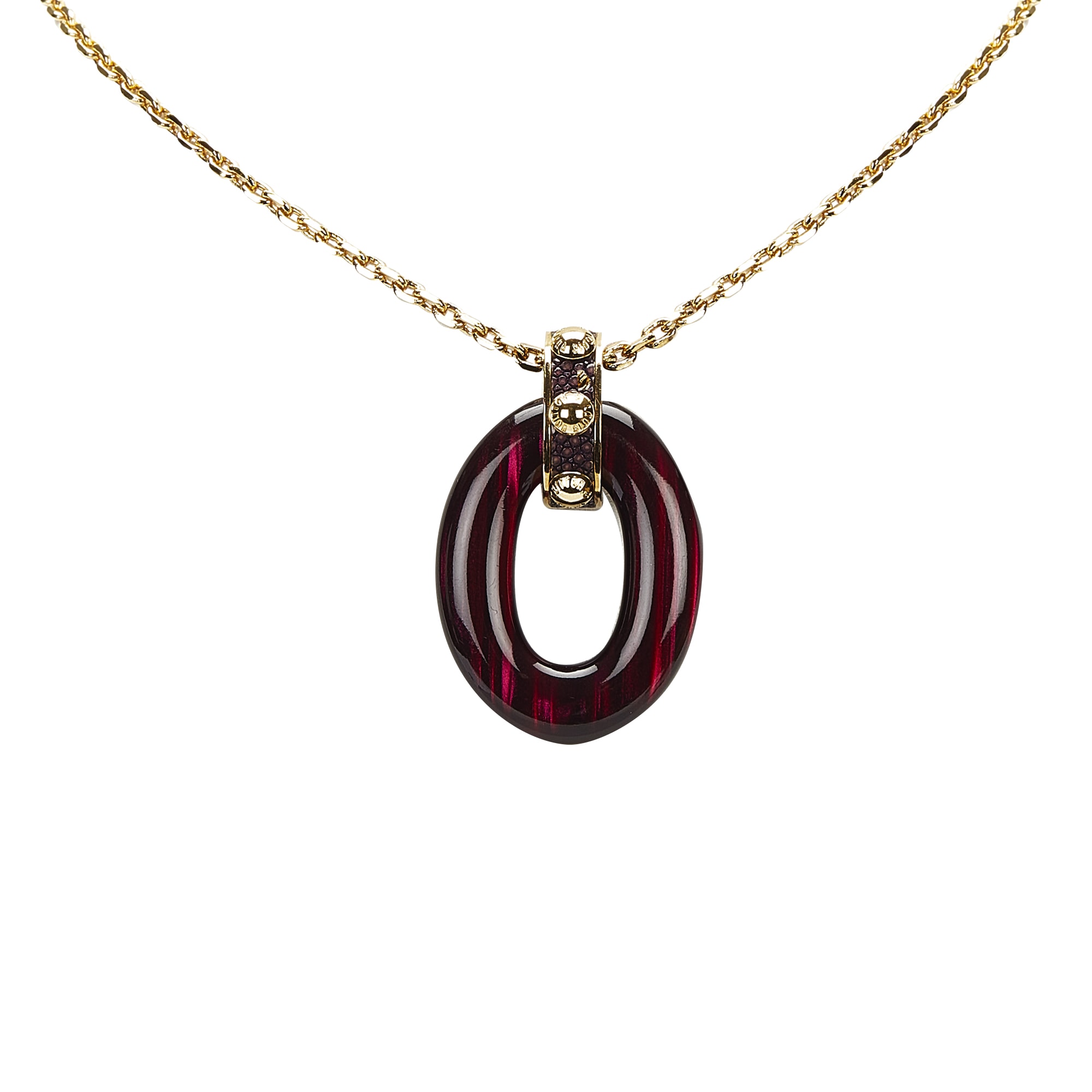 Louis Vuitton Gimme-a-clue Pendant Necklace från Luxclusif