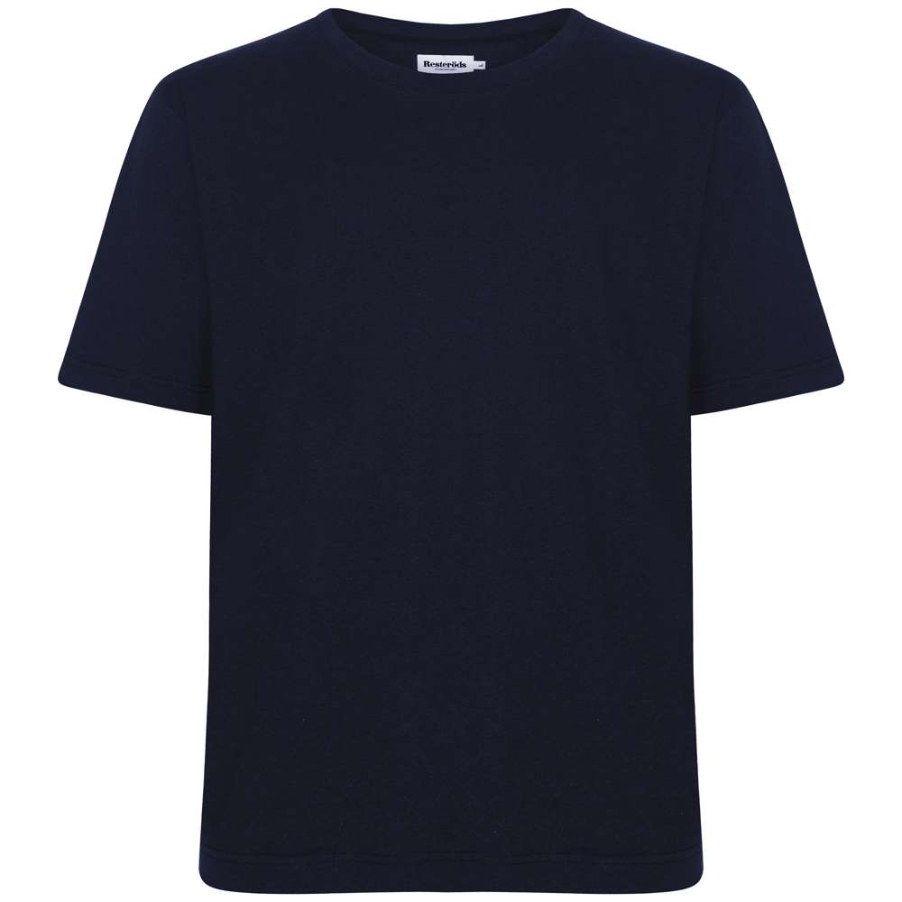 Mid Sleeve T-shirt - Ekologisk Bomull, navy
