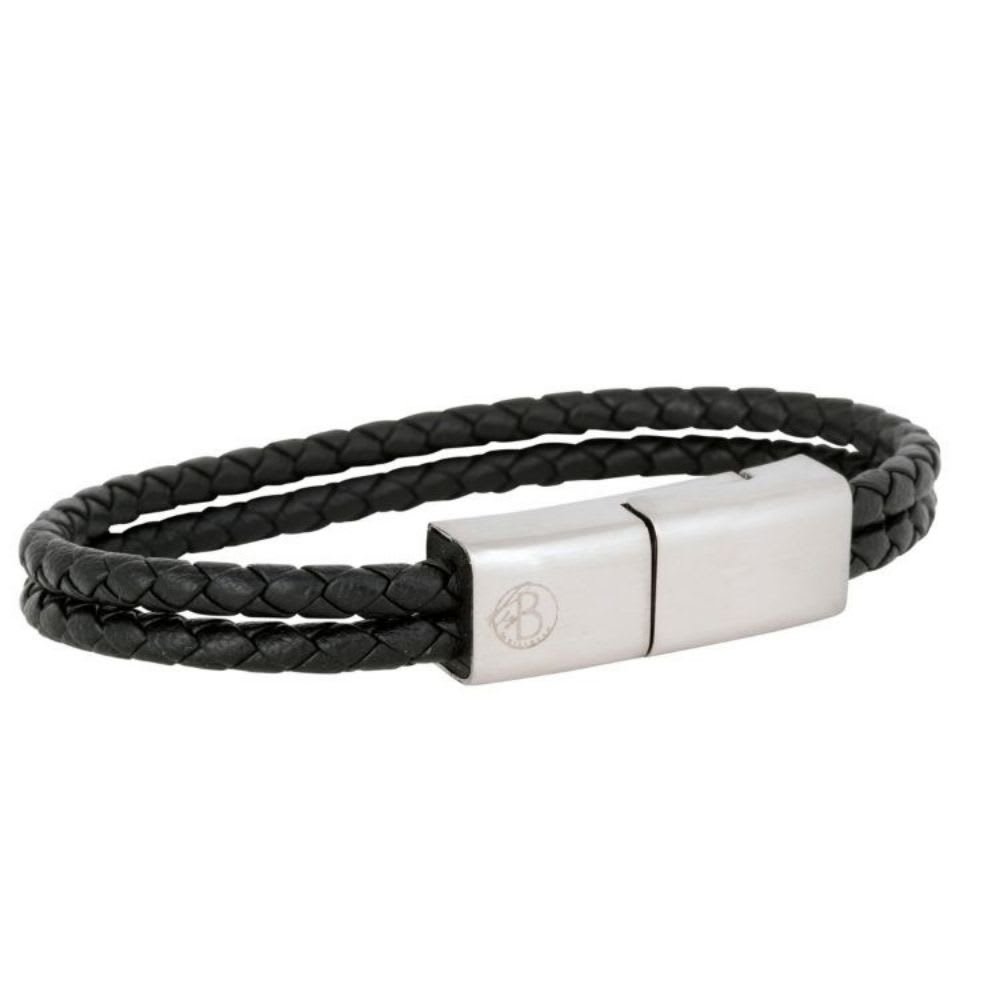 Iphone Charging Bracelet Black från by BILLGREN