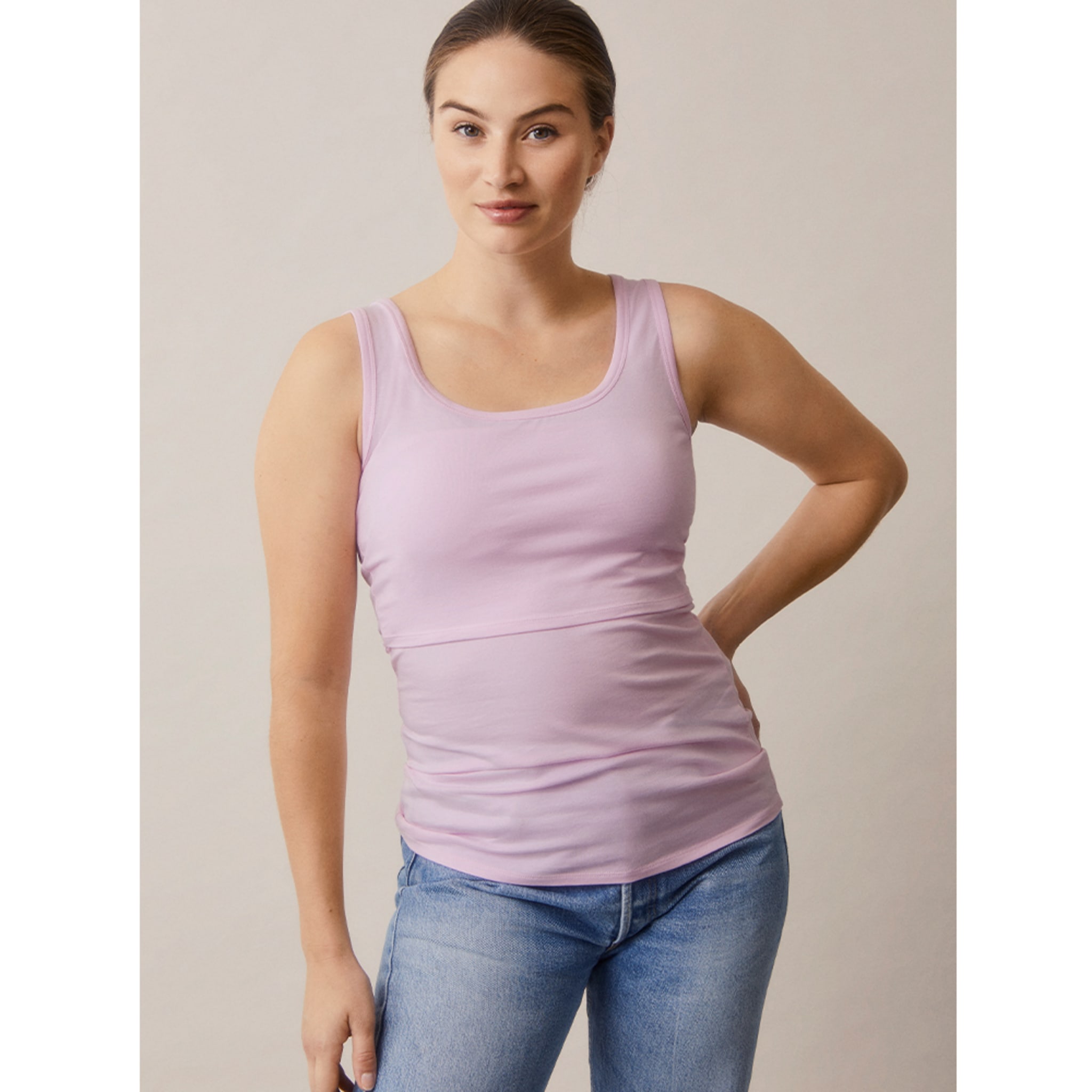 Classic tank top, light orchid