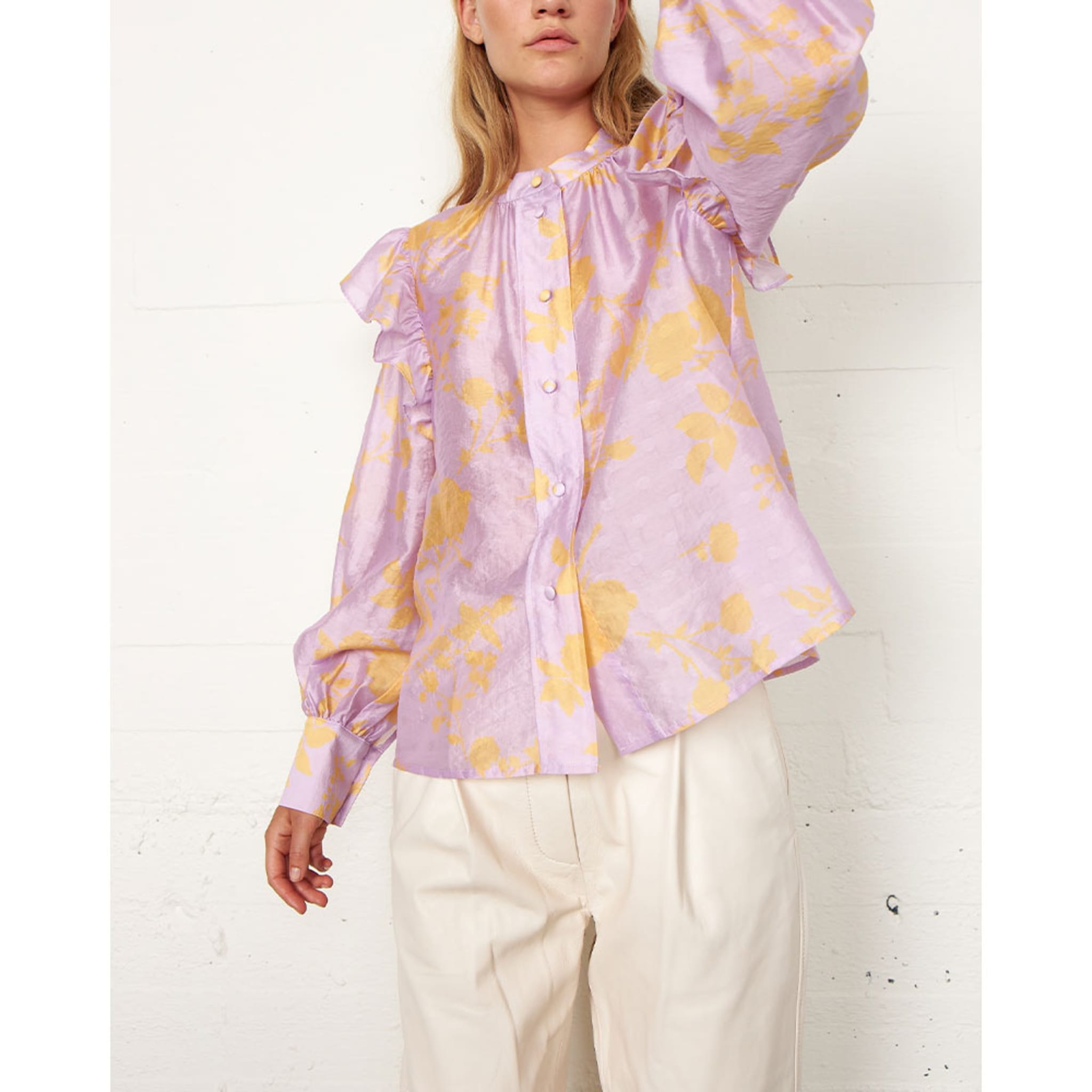 Lyna Shirt , Orchid Bloom