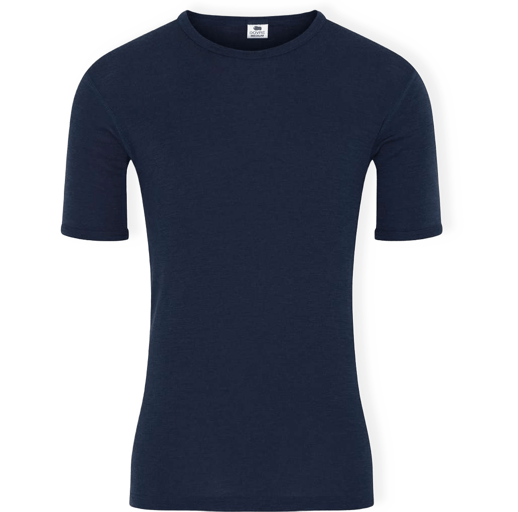 Undertröja | T-shirt | 100% Merinoull | Marinblå från Dovre