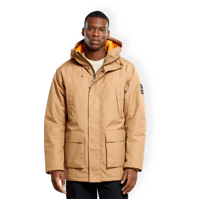 Parka Jacket Stavanger Tiger Brown från Dedicated