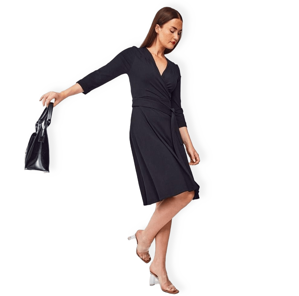 - Kate Dress Black från Jumperfabriken
