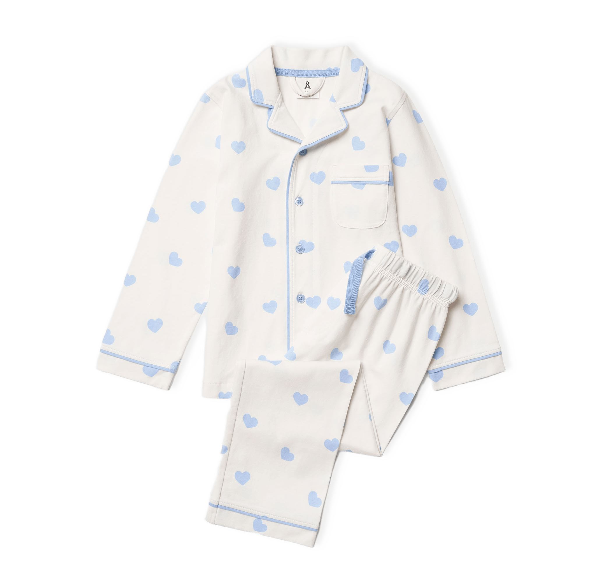 Bomullspyjamas med print POPPY från Åhléns