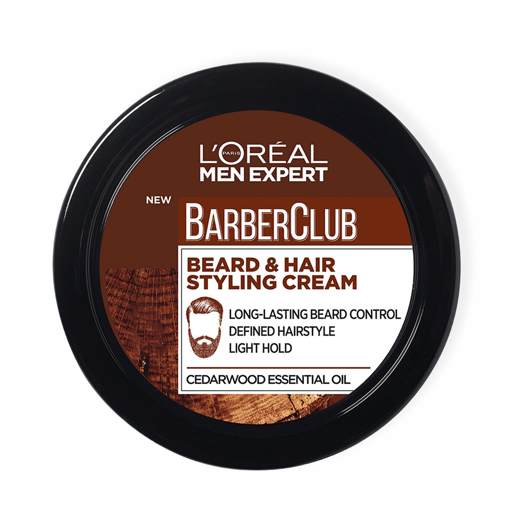 Barber Club Beard & Hair Styling Cream från L'Oréal Paris
