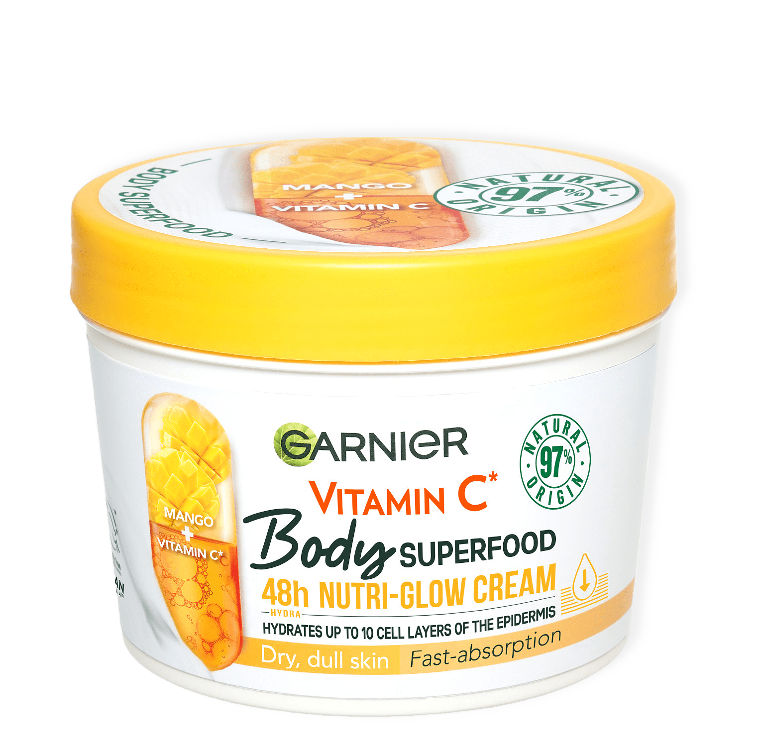 Body Superfood Vitamin-C & Mango Body Cream från Garnier