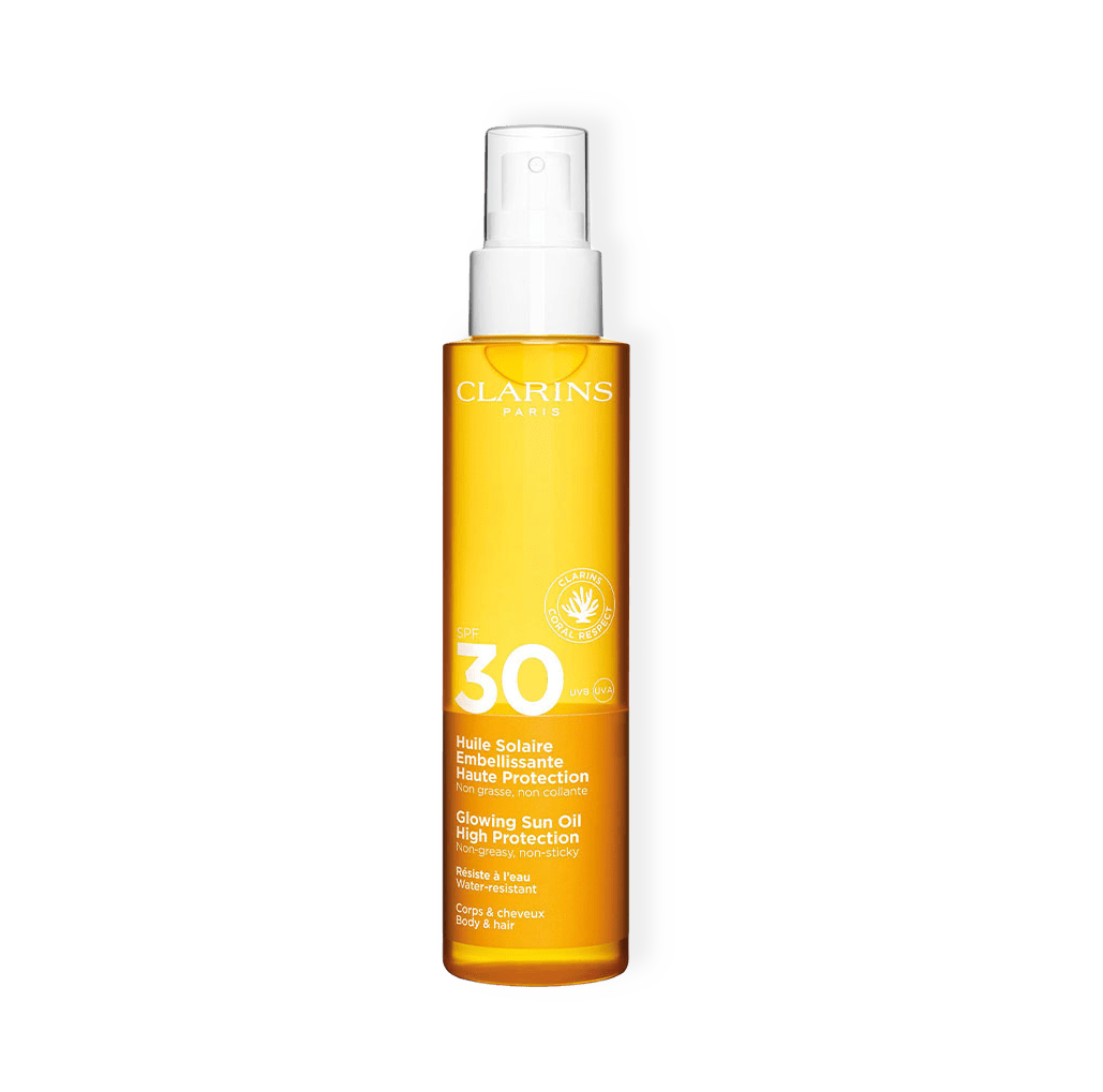 Sun Oil High Protection SPF30 Body & Hair från Clarins