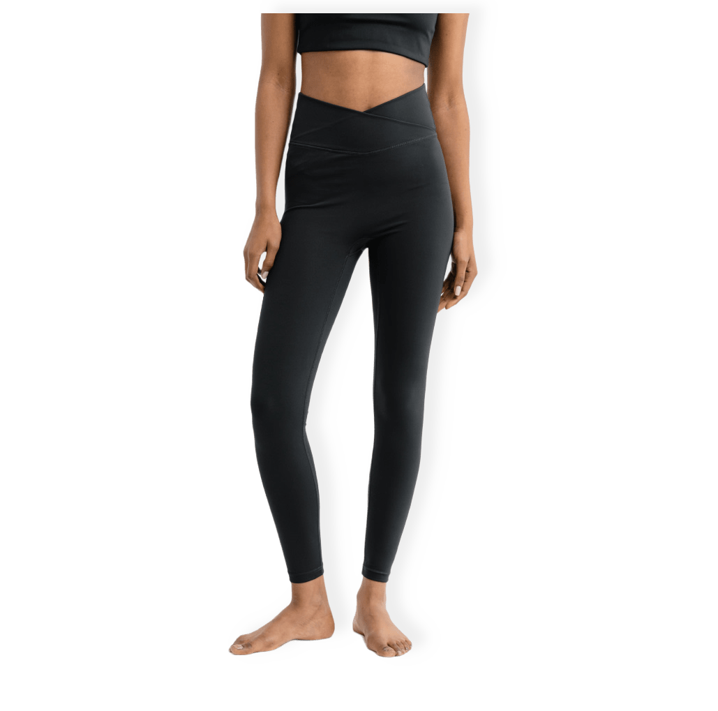 Adeline High Waist - Wrap Over Tights från Drop of Mindfulness