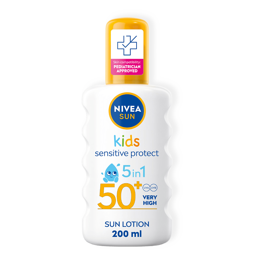 Kids Sensitive Protect & Play Sun Spray SPF 50+ från NIVEA