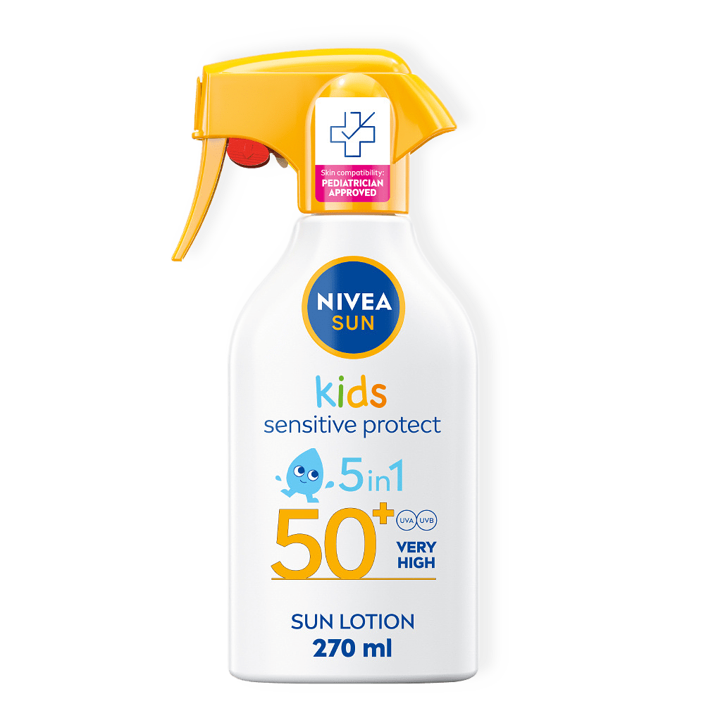 Kids Sensitive Protect & Play Sun Trigger Spray SPF 50+ från NIVEA
