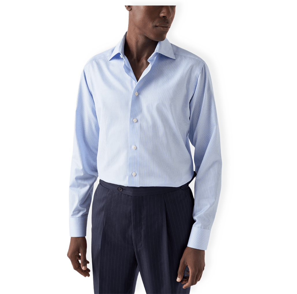 Slim Fit Signature Twill-skjorta från Eton