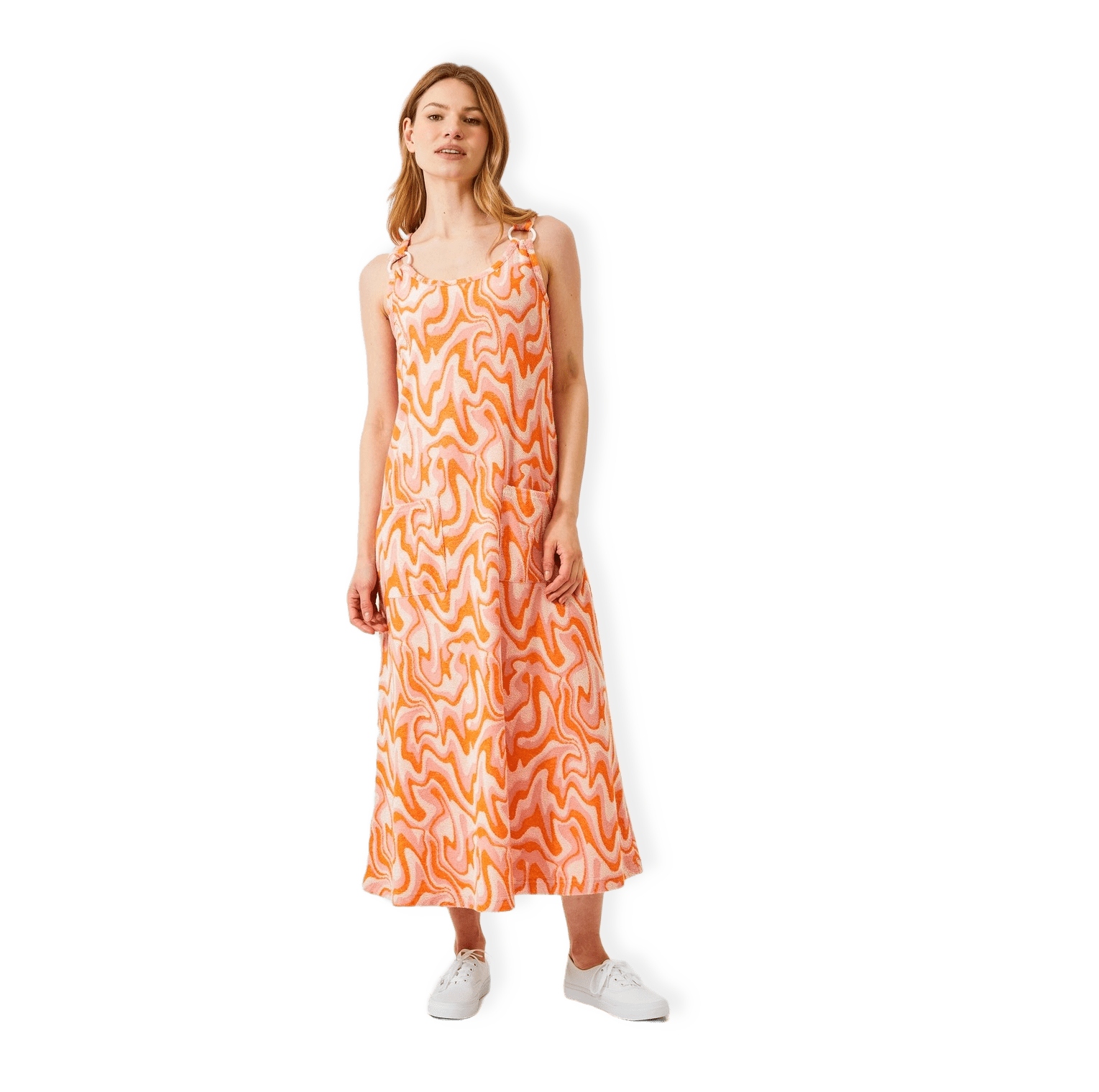 - Sanne Dress Orange från Jumperfabriken