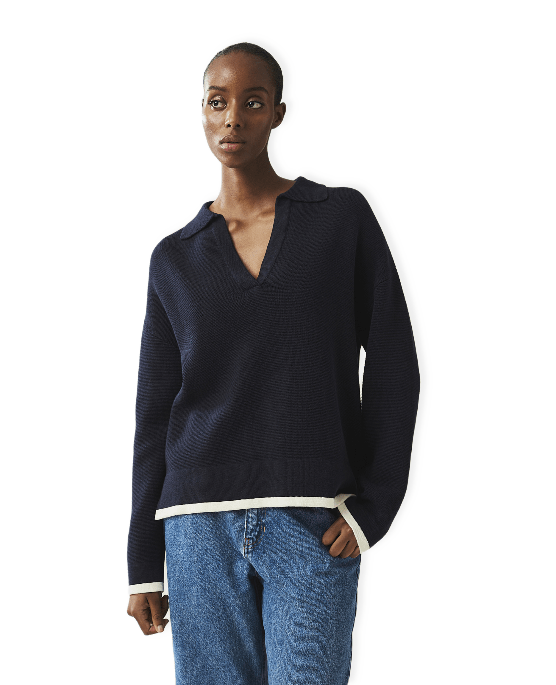 Peyton Full Milano Knitted Sweater från Lexington