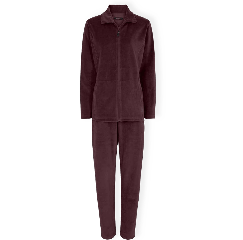 Pyjamas Set I Velour | Bomull | Marinblå från Decoy