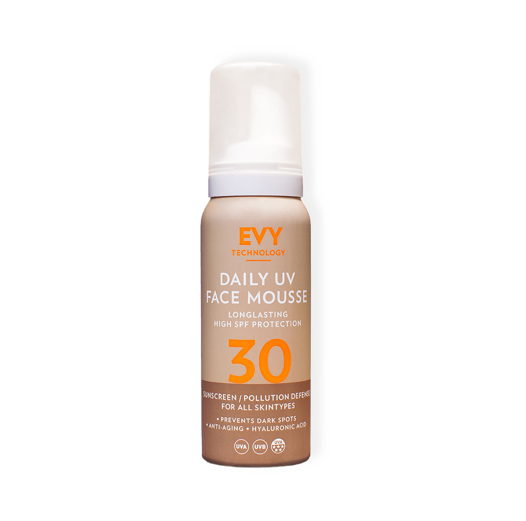Daily UV Face Mousse SPF30, 75 ml från EVY Technology