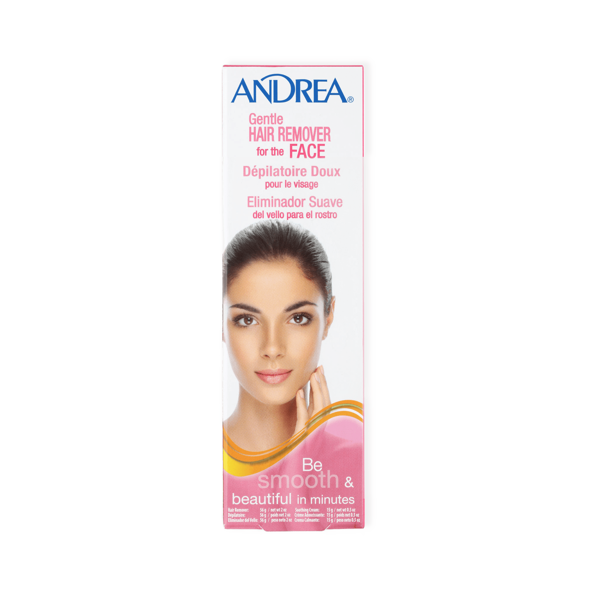 Hårborttagningscreme för ansikte från Andrea