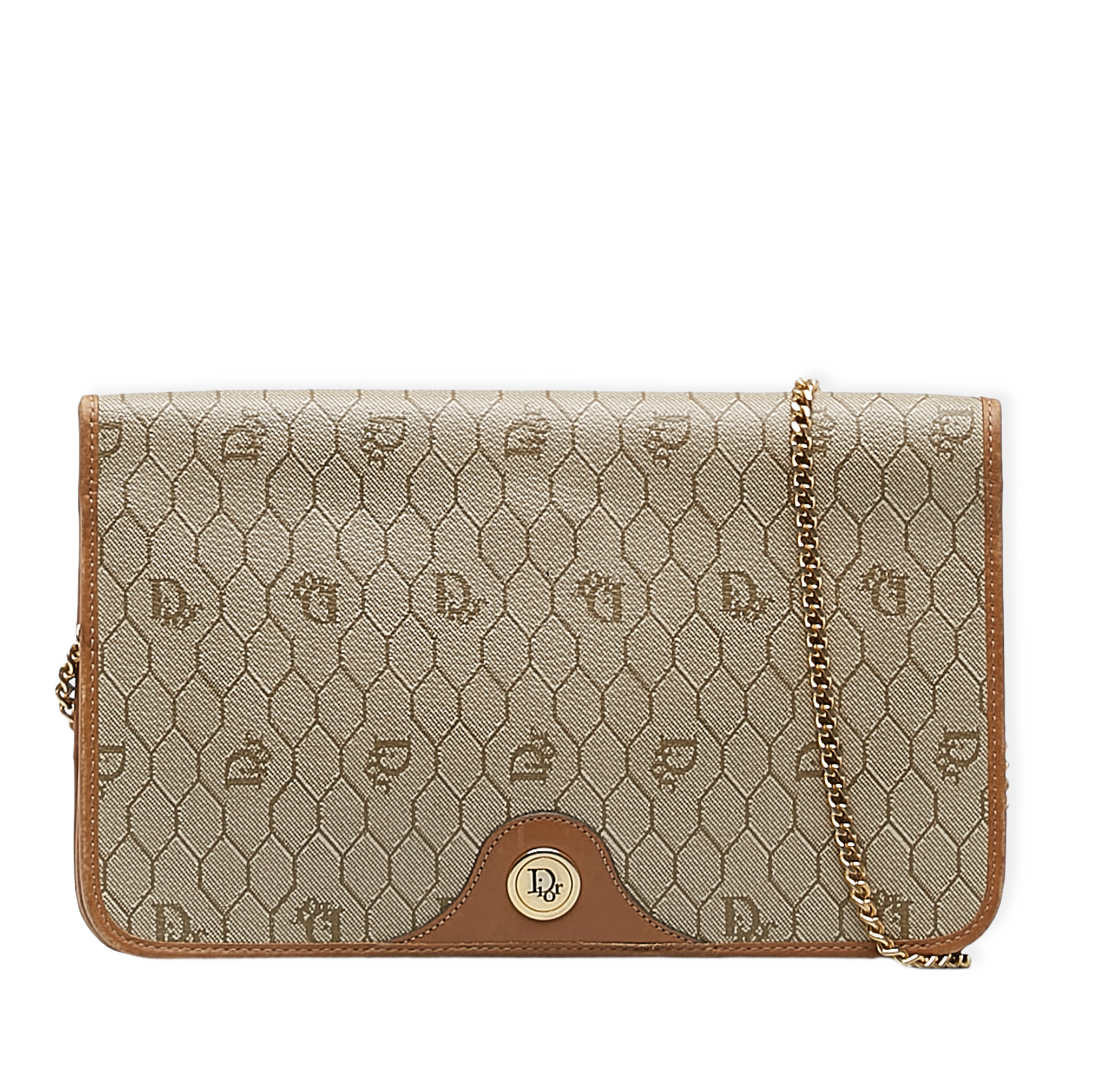 Dior Honeycomb Chain Shoulder Bag från Luxclusif