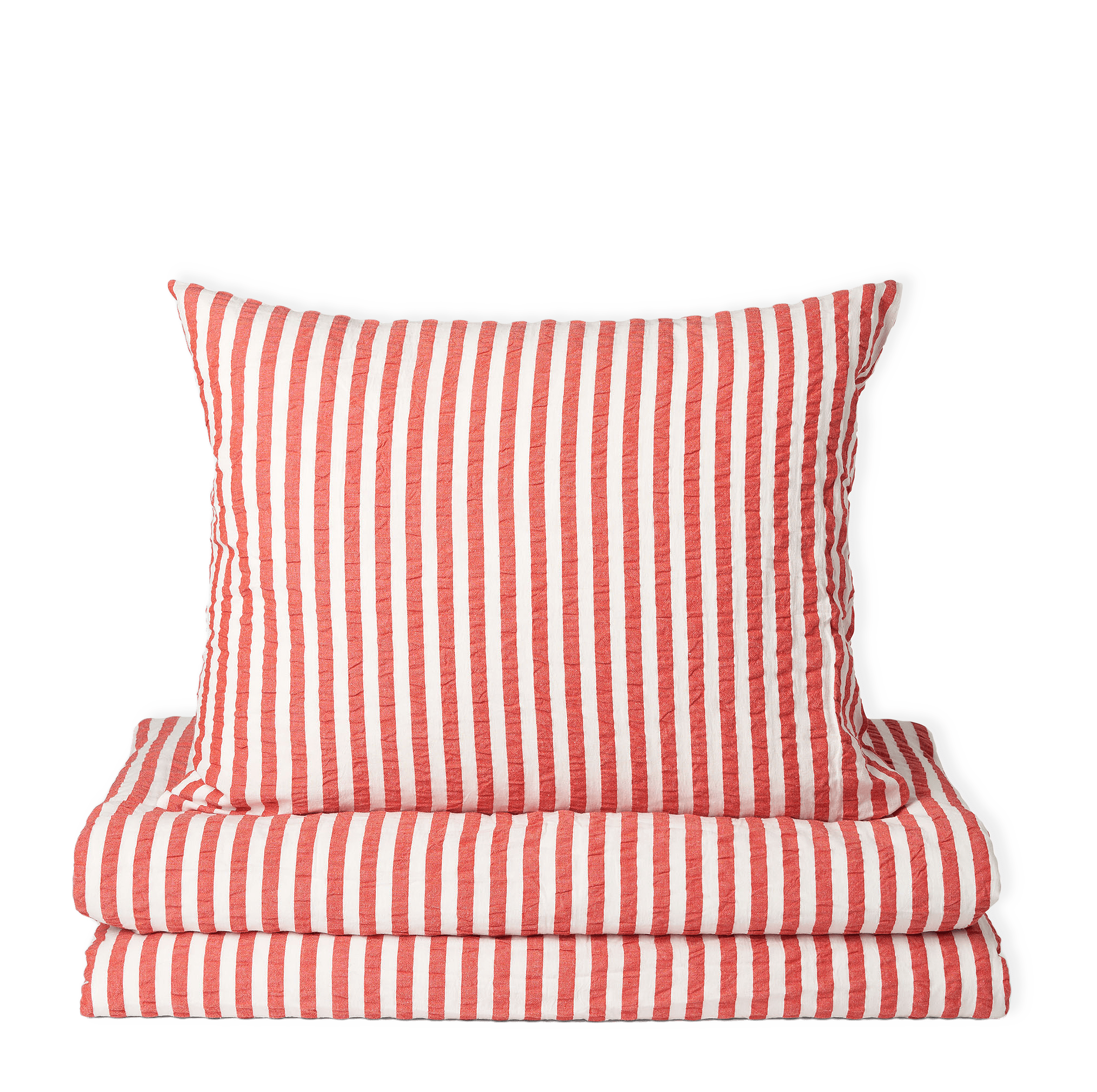 Randigt bäddset i bäckebölja CHARLIE 150x210 från Åhléns Home