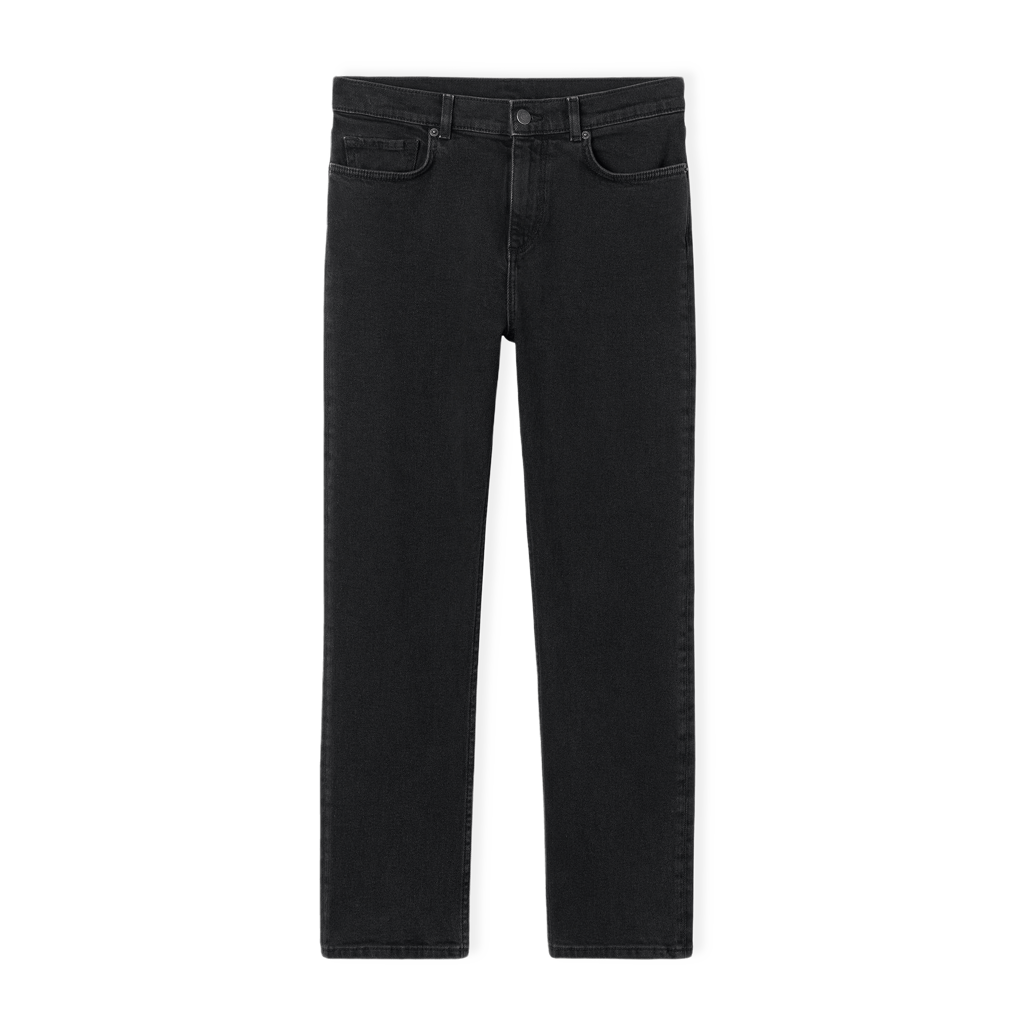 Croppade jeans med rak passform CARA från CW by Carin Wester