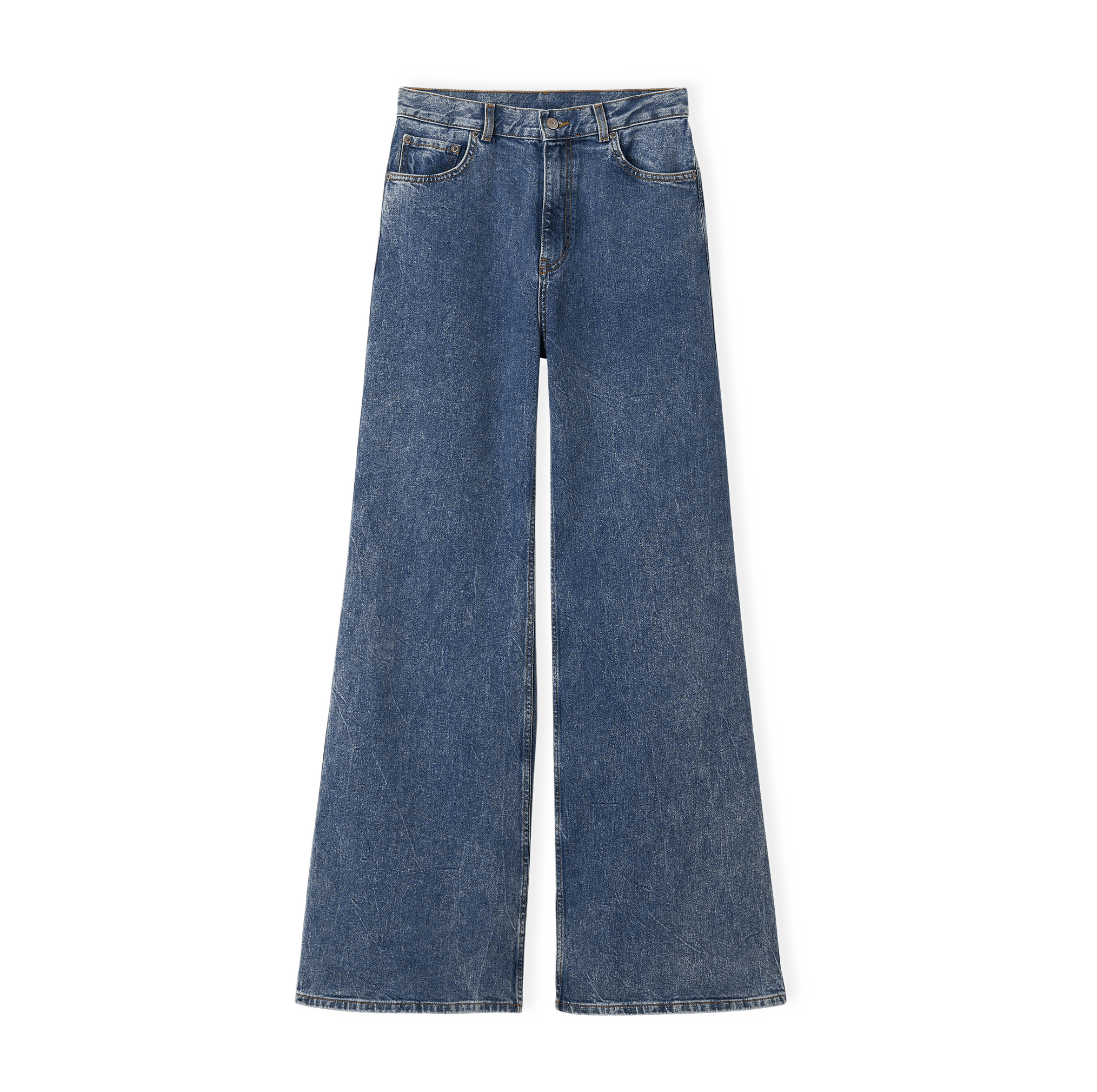 Utsvängda jeans med hög midja SACRAMENTO från Carin Wester