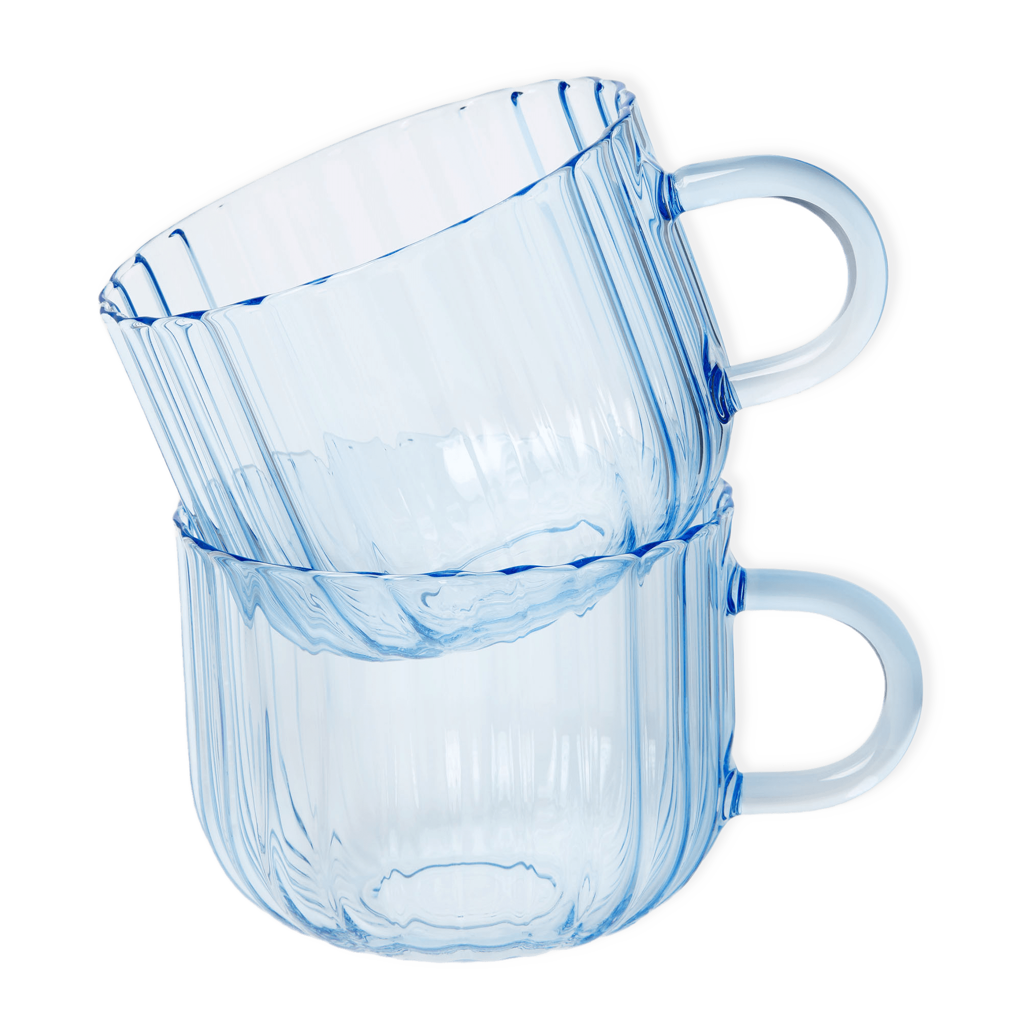 Kopp i färgat glas RILL presentask 2-pack från Åhléns Home