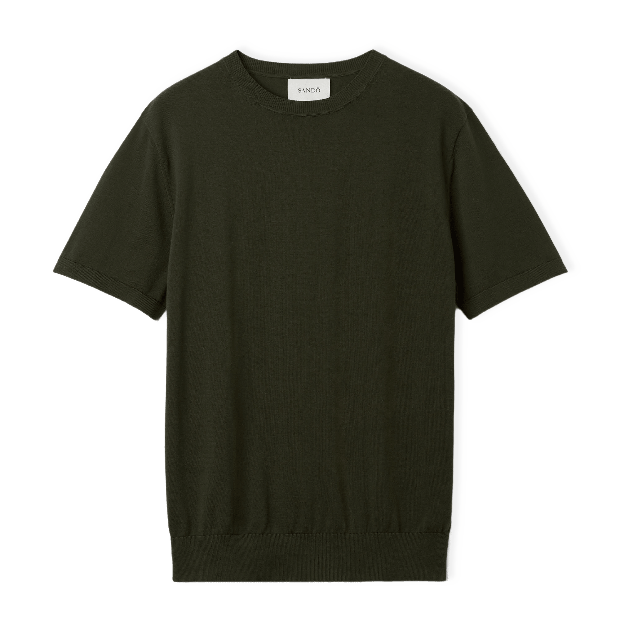 Stickad t-shirt DENNIS från SANDÖ