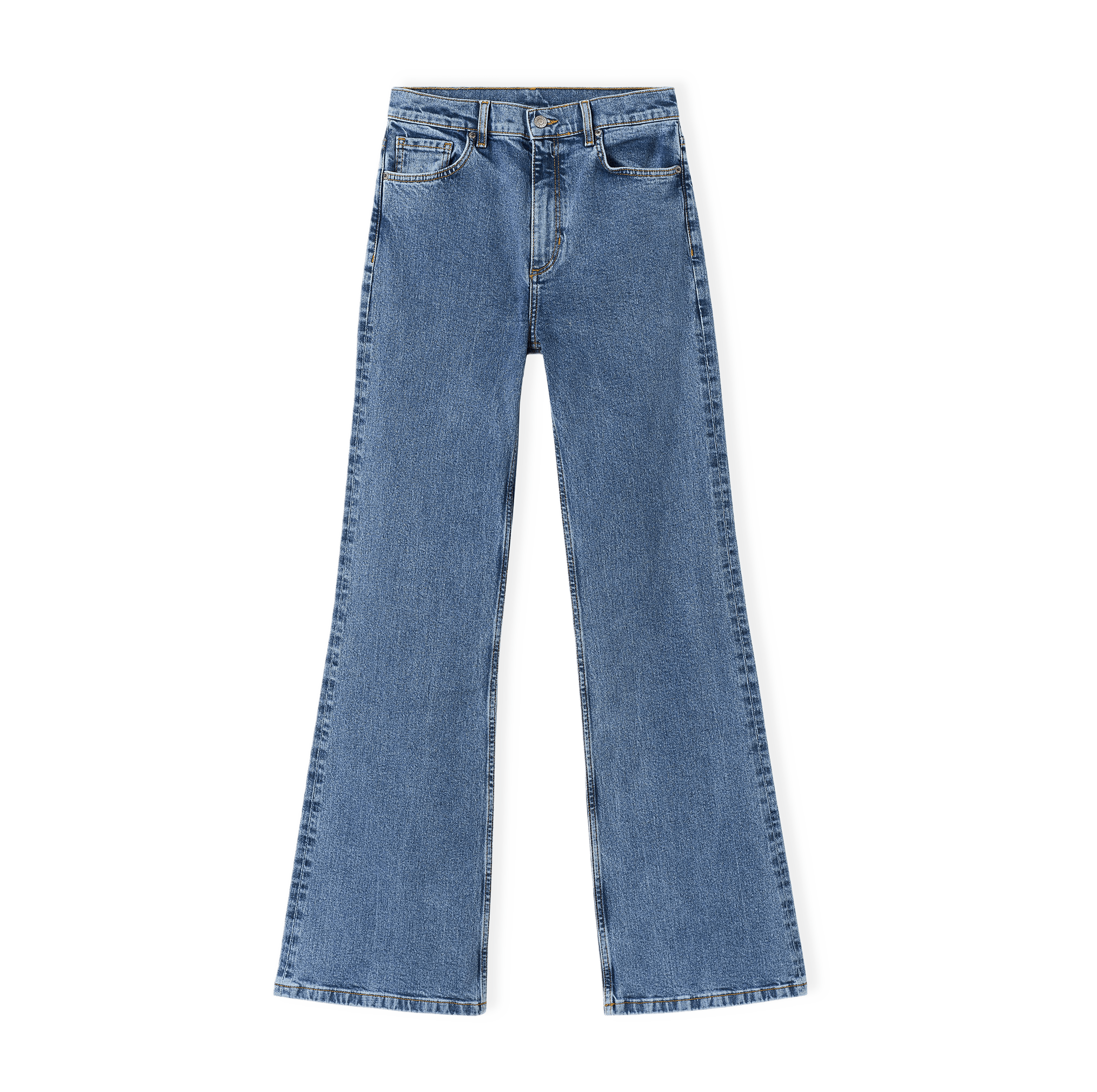 Raka jeans med hög midja CINDY från Carin Wester