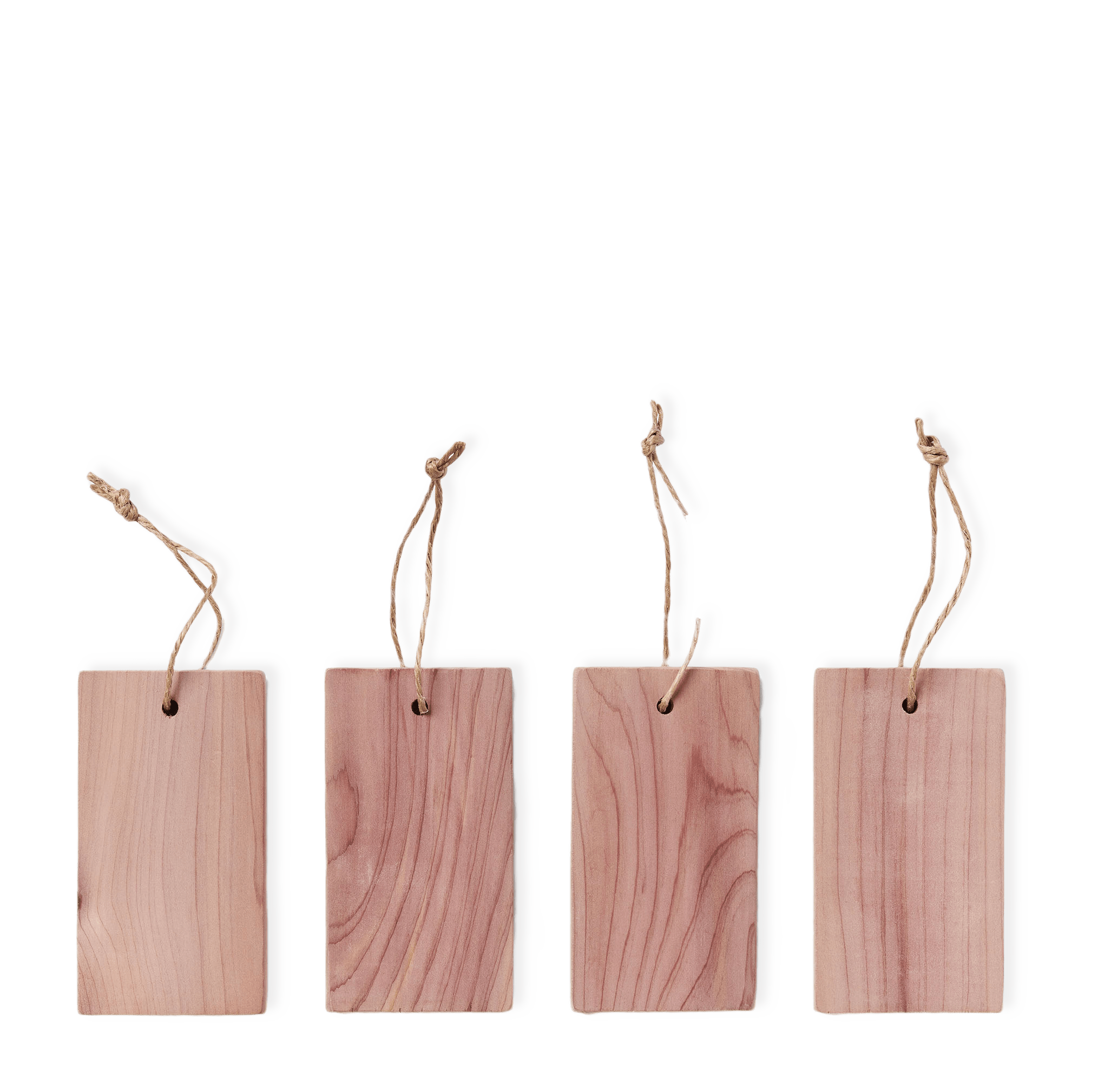 Cederträblock med snöre, 4-pack från Åhléns Home