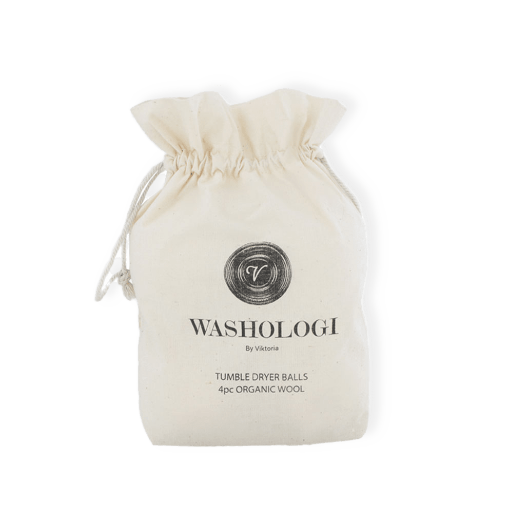Ullbollar för torktumlare, ekologiska, 4-pack från Washologi