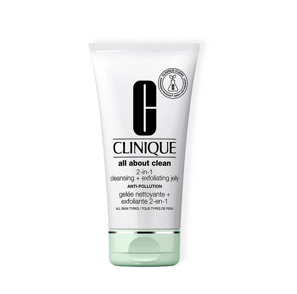 All About Clean 2-in-1 Cleansing + Exfoliating Jelly Anti-Pollution från Clinique