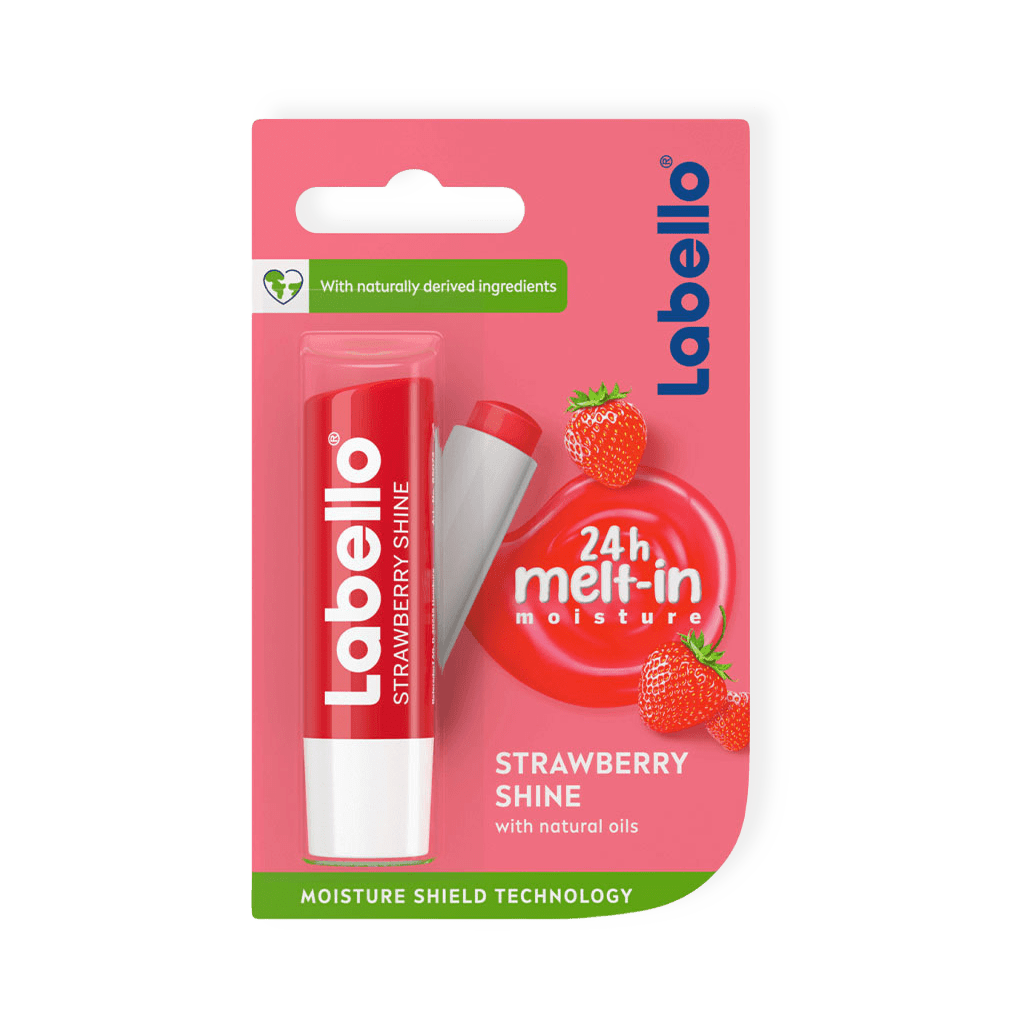 Läppbalsam Strawberry Shine Lip Balm 1-p från Labello